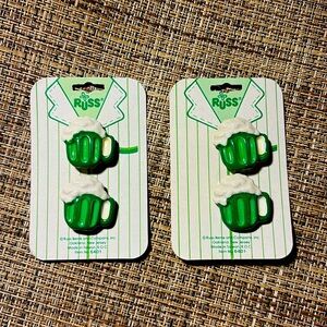 Vintage Russ St Patrick’s Day Button Covers